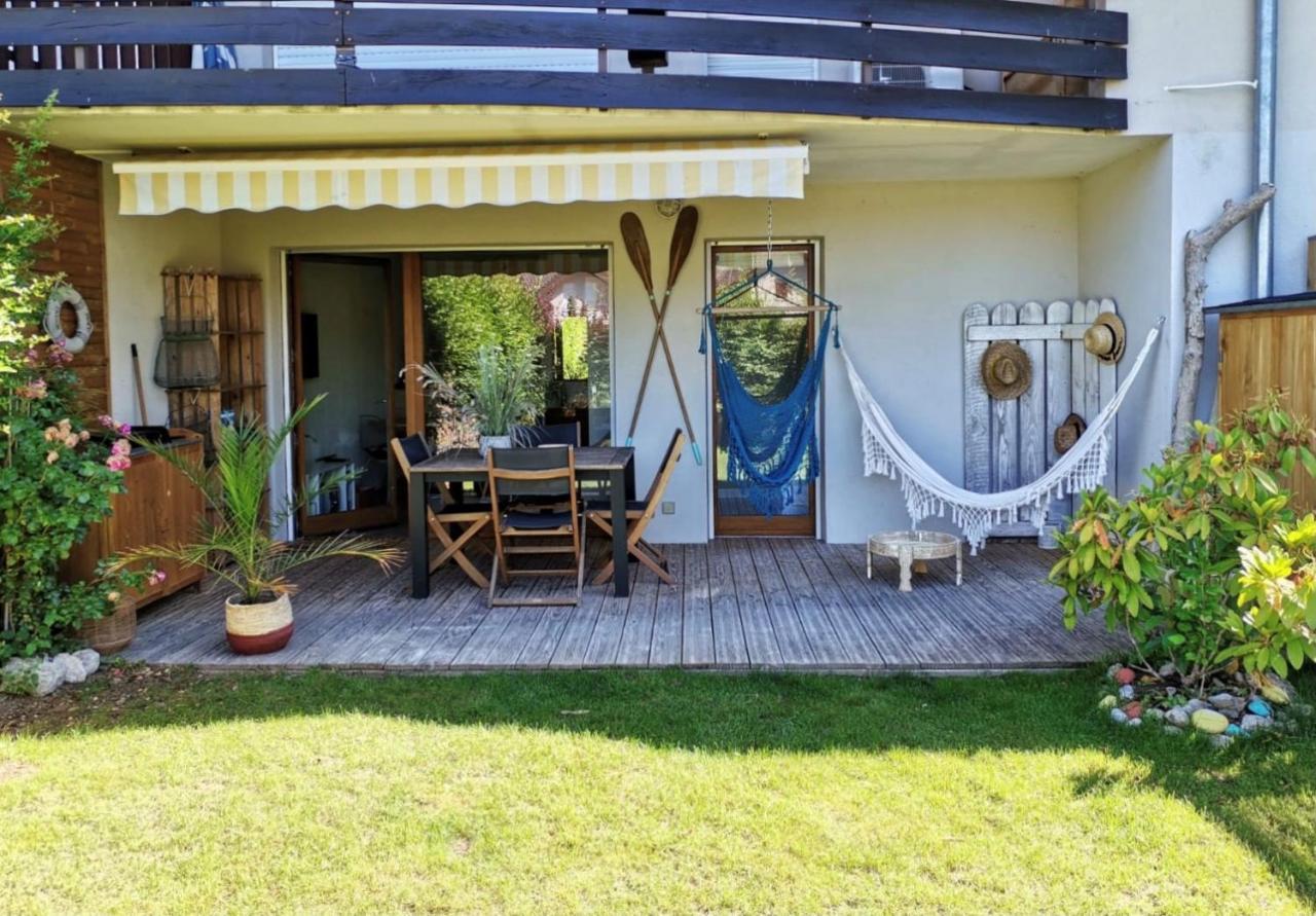 ** Nouveau ** Le Jardin De La Plage - Appartement Avec Exterieur 생조리오즈 외부 사진