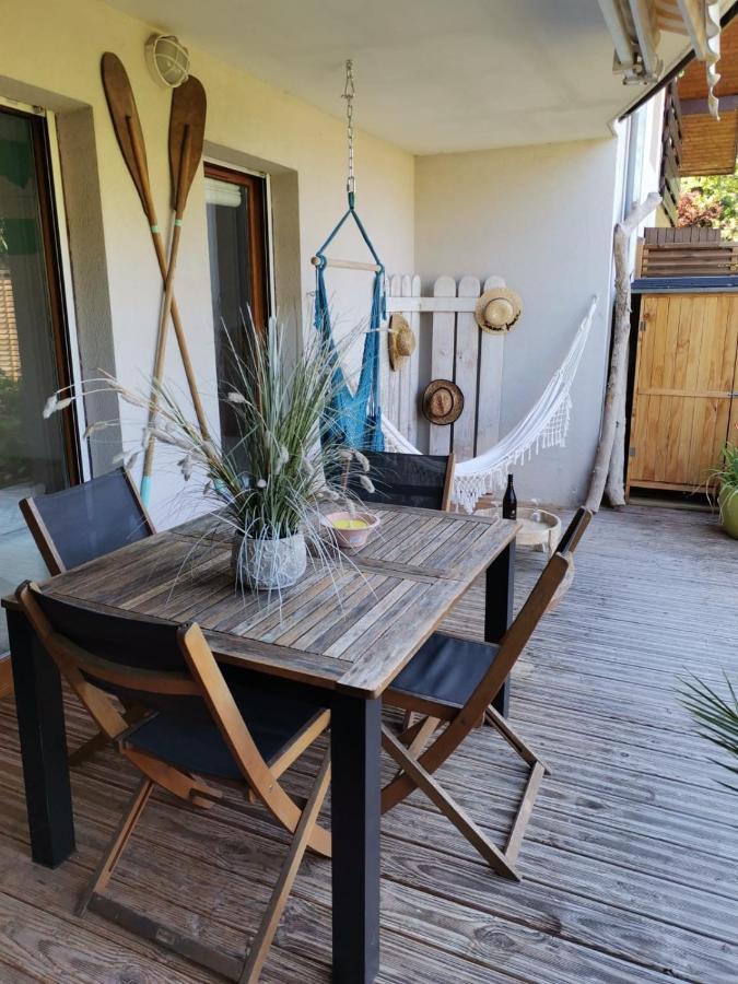 ** Nouveau ** Le Jardin De La Plage - Appartement Avec Exterieur 생조리오즈 외부 사진
