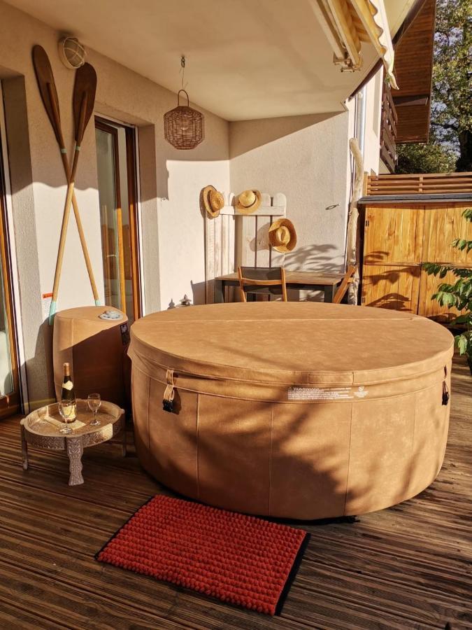** Nouveau ** Le Jardin De La Plage - Appartement Avec Exterieur 생조리오즈 외부 사진