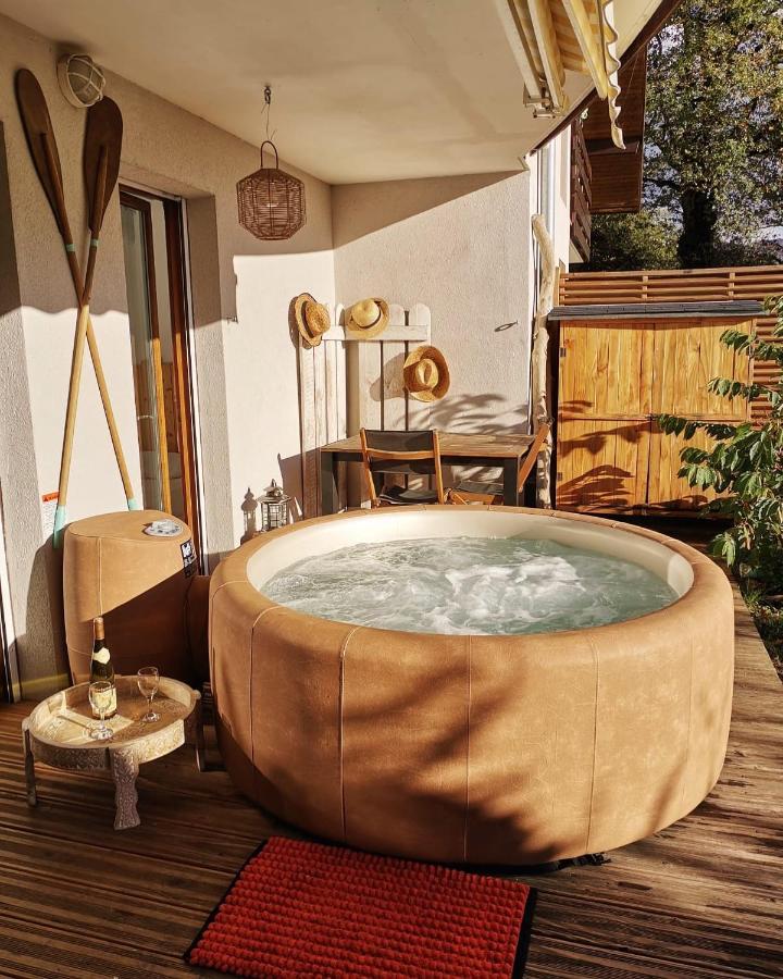 ** Nouveau ** Le Jardin De La Plage - Appartement Avec Exterieur 생조리오즈 외부 사진