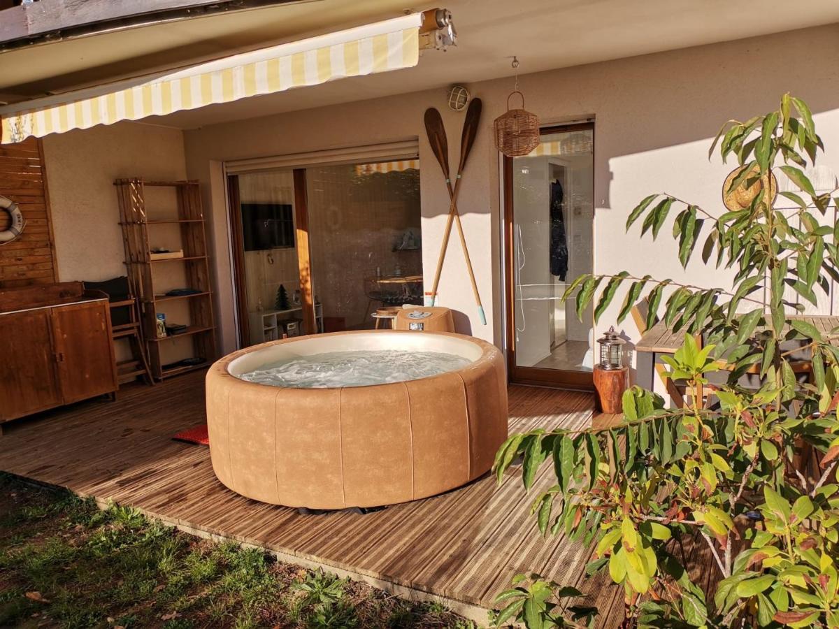 ** Nouveau ** Le Jardin De La Plage - Appartement Avec Exterieur 생조리오즈 외부 사진